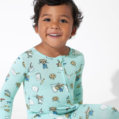 Bellabu Bear Bamboo Convertible Footie: If You Give a Mouse a Cookie