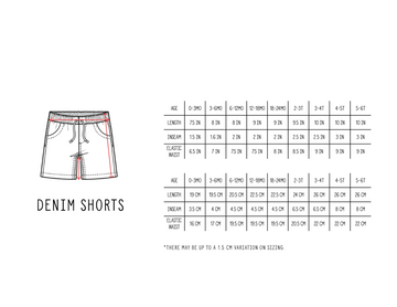 Little Bipsy: Classic Denim Shorts