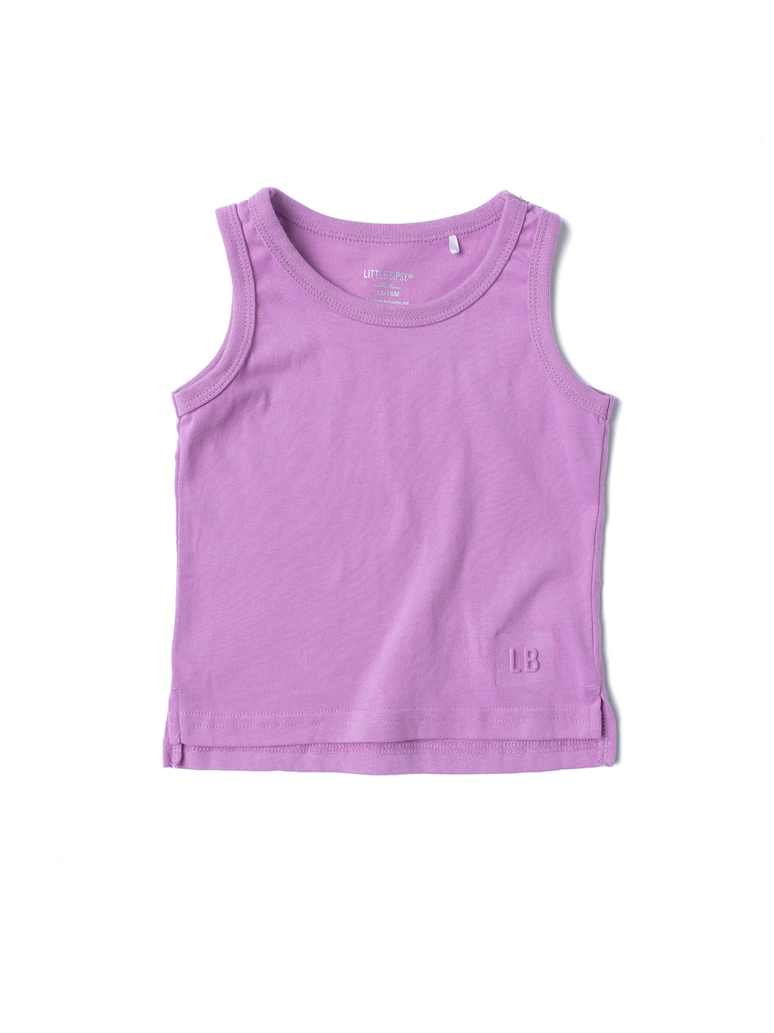 Little Bipsy Elevated Tank Top: Electric Lilac