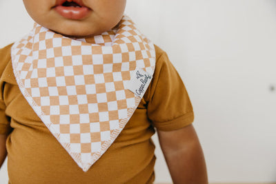 Copper Pearl Bandana Bib Set: Vance