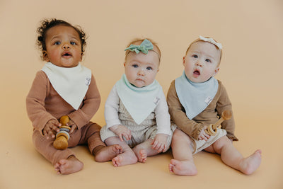 Copper Pearl Bandana Bib Set: Bennie