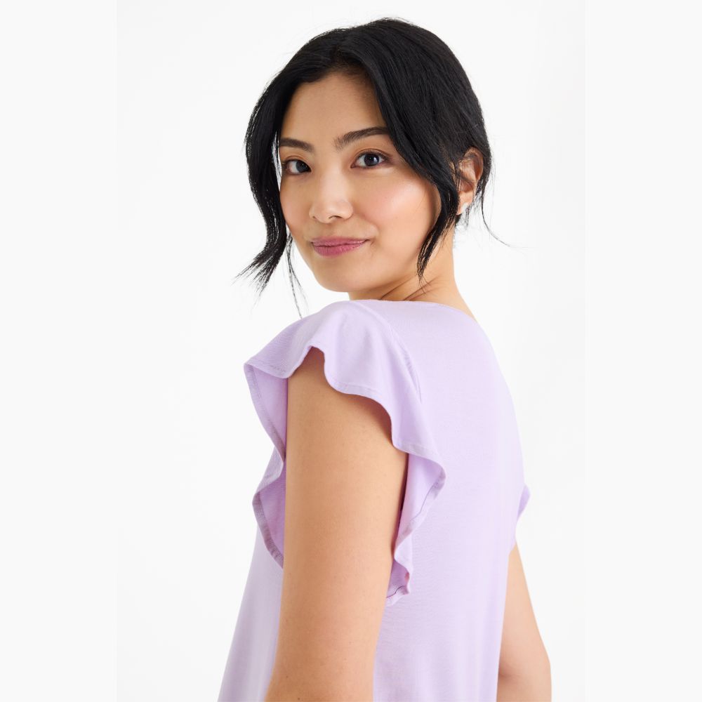 Magnetic Me Modal Women's Short Sleeve Jogger Set: Disney Princess
