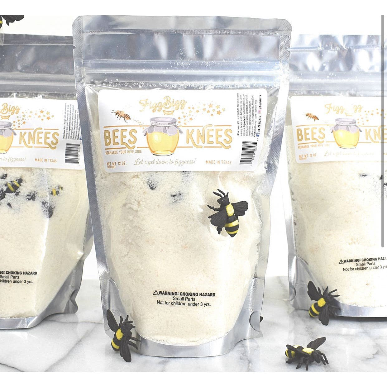 Fizz Bizz Kids Bath Salts: Bees Knees