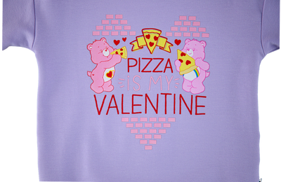 Birdie Bean Crewneck Sweatshirt: Care Bears™ Pizza Valentine