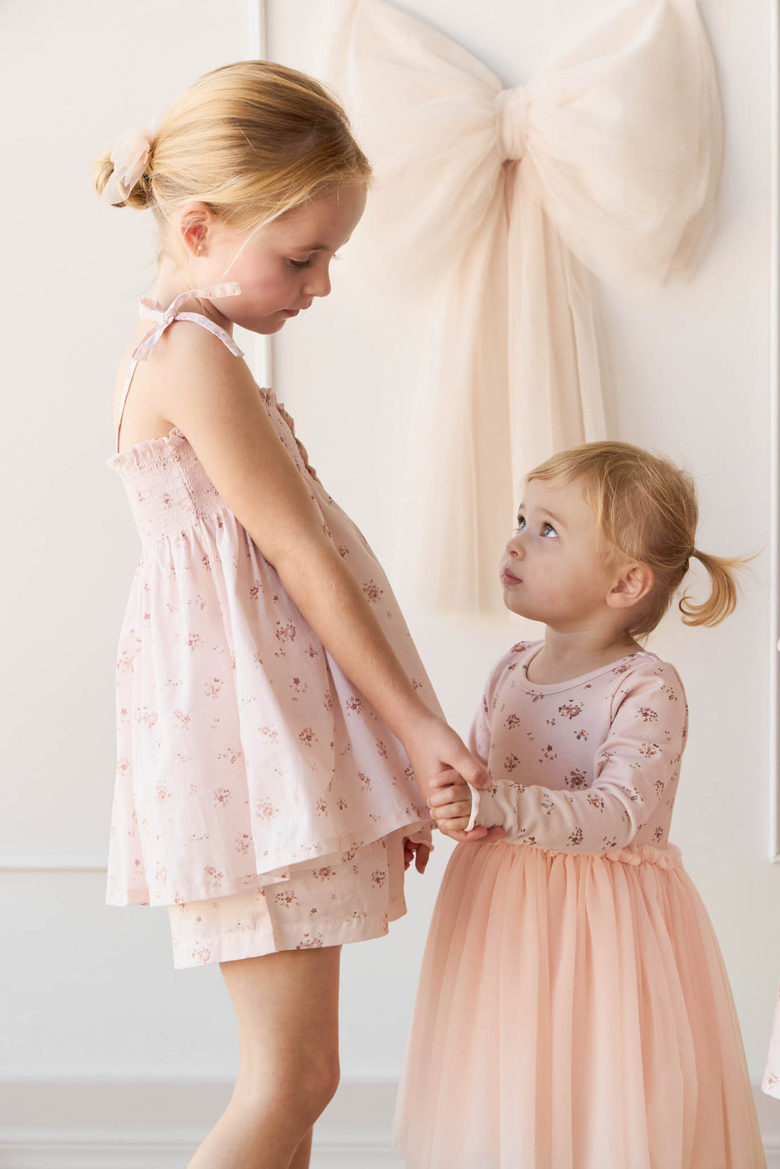 Jamie Kay Anna Tulle Dress: Petite Fleur Soft Peony