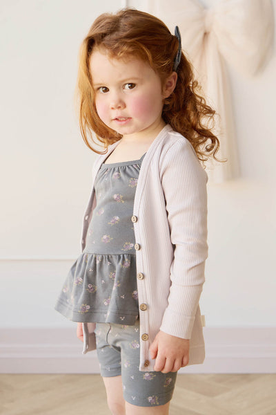 Jamie Kay Organic Cotton Meadow Singlet: Simone Lava