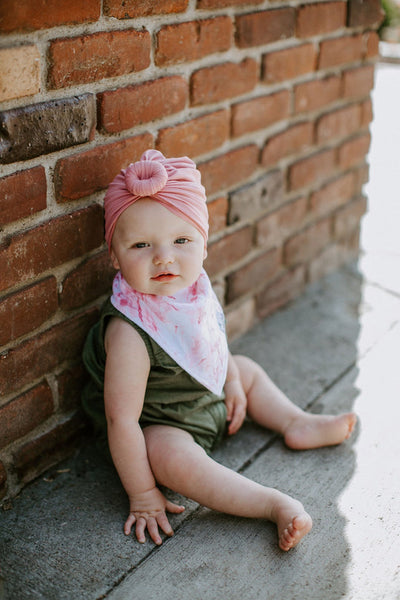 Copper Pearl Bandana Bib Set: Enchanted