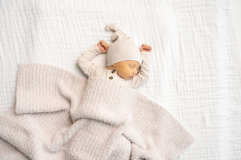 Lou Lou and Company Chenille Blanket: Dune