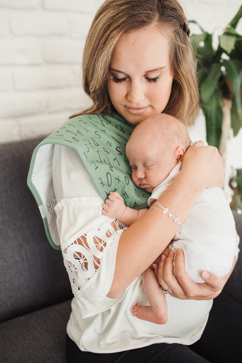 Copper Pearl Burp Cloth Set: Chip