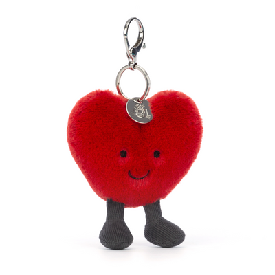 Jellycat: Amuseable Heart Bag Charm (7")