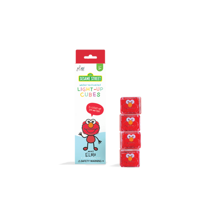 Glo Pals: 4 Pack Light Up Cubes - Elmo