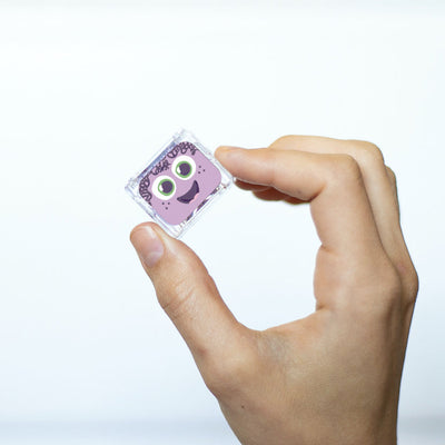 Glo Pals: 4 Pack Light Up Cubes Purple - Lumi