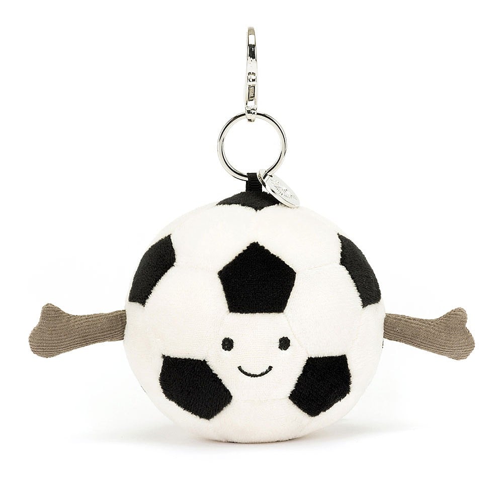 Jellycat: Amuseables Soccer Ball Bag Charm (6")