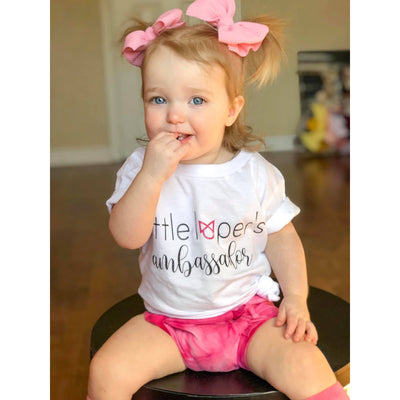 Little Lopers Bow: Pink (All Styles)