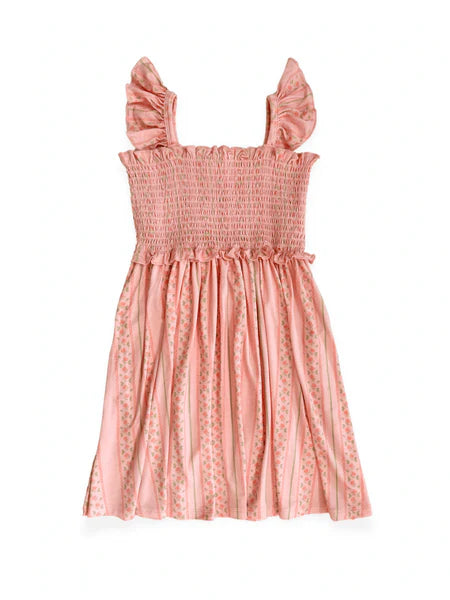 In My Jammers Smocked Twirl Dress: Victoria