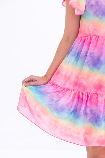 Birdie Bean Women's Chiffon Dress: Jemma