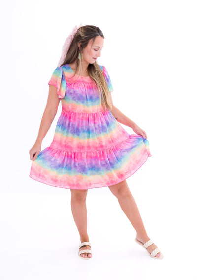 Birdie Bean Women's Chiffon Dress: Jemma