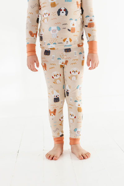 KiKi + Lulu Pajama Set: Dogs Pajama Pawty
