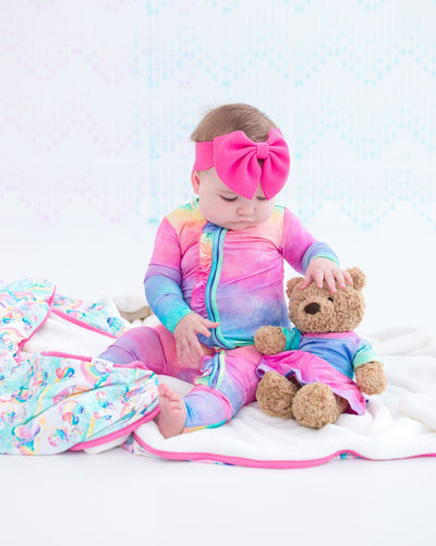 Birdie Bean Ruffle Convertible Romper: Jemma