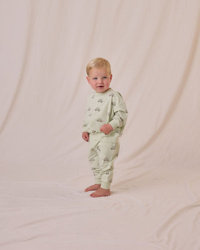 Quincy Mae Relaxed Sweatpant: Cars