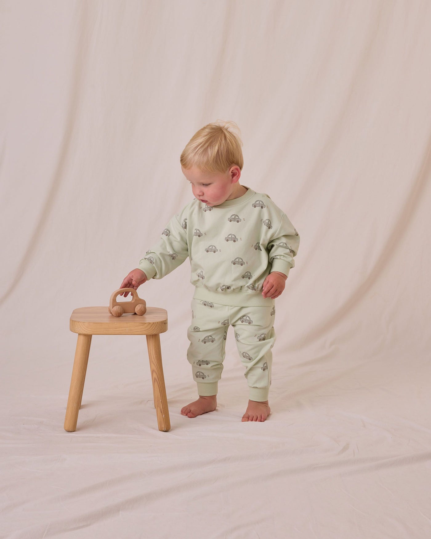 Quincy Mae Relaxed Sweatpant: Cars