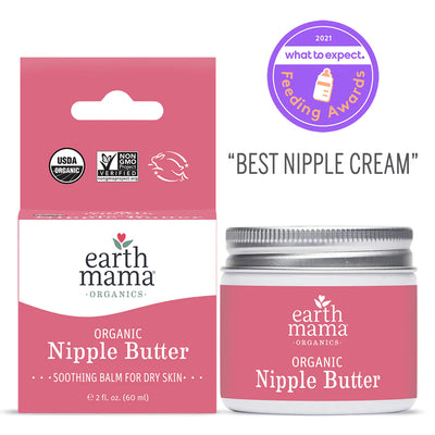 Earth Mama Organics: Nipple Butter - 2 oz