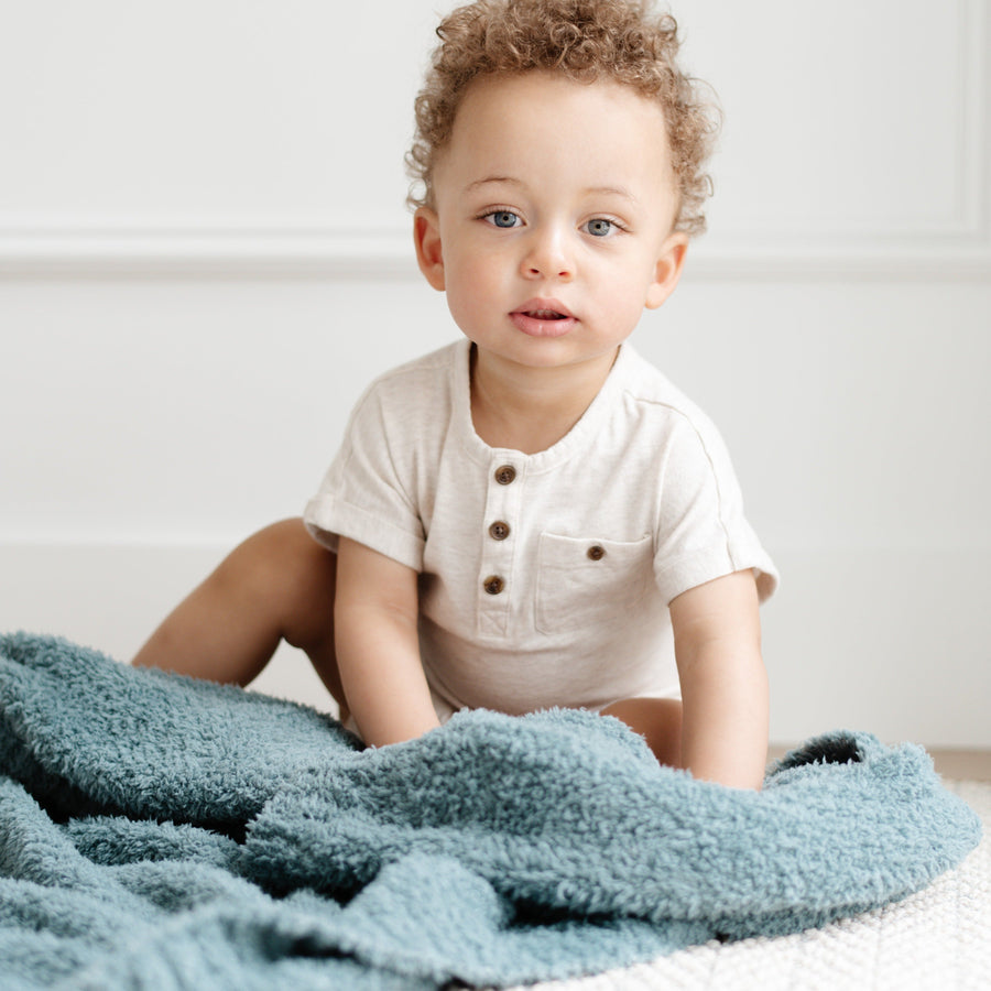 Saranoni Bamboni Toddler to Teen Blanket: Spruce