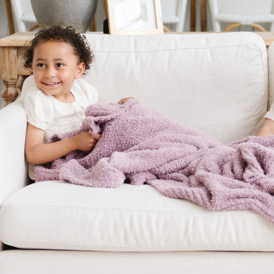 Saranoni Bamboni Receiving Blanket: Woodrose