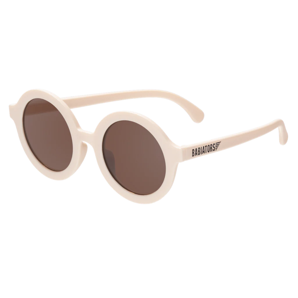 Babiators Euro Round: Sweet Cream Sunglasses