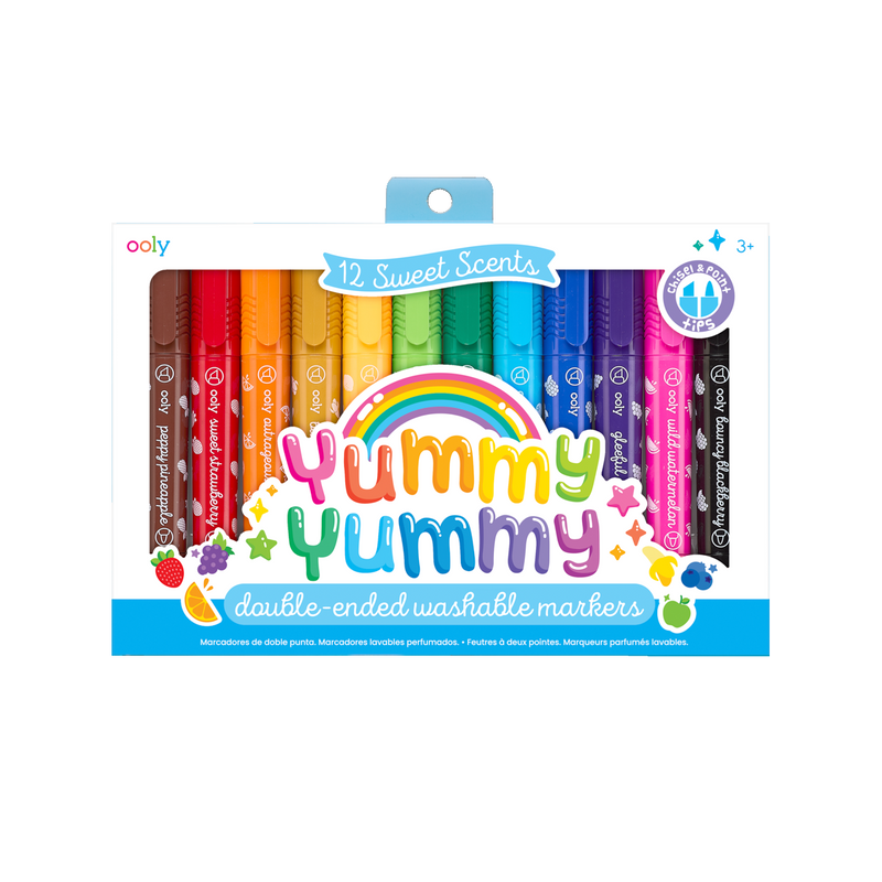 OOLY: Yummy Yummy Scented Markers - Set of 12