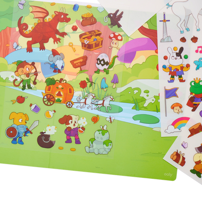 OOLY: Set The Scene Transfer Stickers Magic - Magical Forest