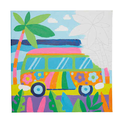 OOLY Colorific Canvas Paint by Number Kit: Van Vibes