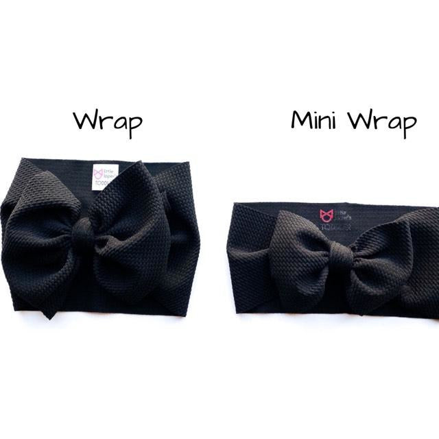 Little Lopers Bow: Black (All Styles)