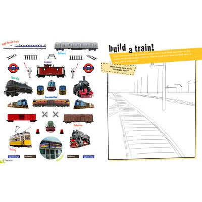 Peel + Discover: Cars! Trucks! Trains! And More