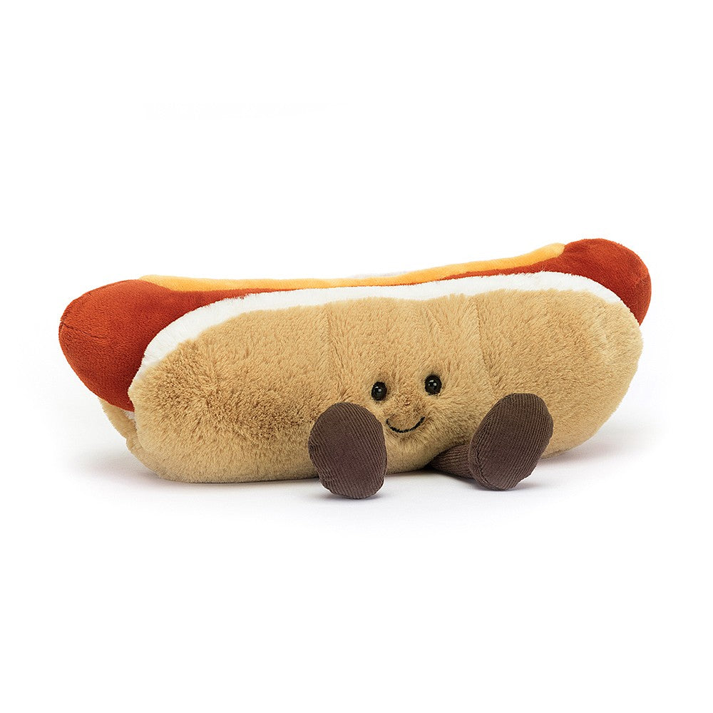 LIMIT ONE PER HOUSEHOLD Jellycat: Amuseable Hot Dog (10")