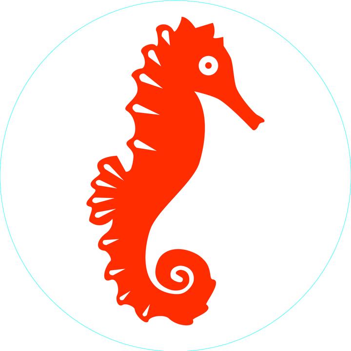 Bogg Bag Bogg Bit: Seahorse
