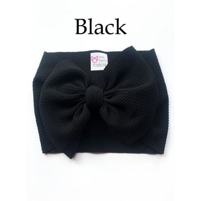 Little Lopers Bow: Black (All Styles)
