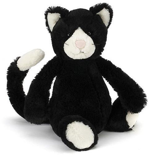 Jellycat: Bashful Black & White Cat (Multiple Sizes)