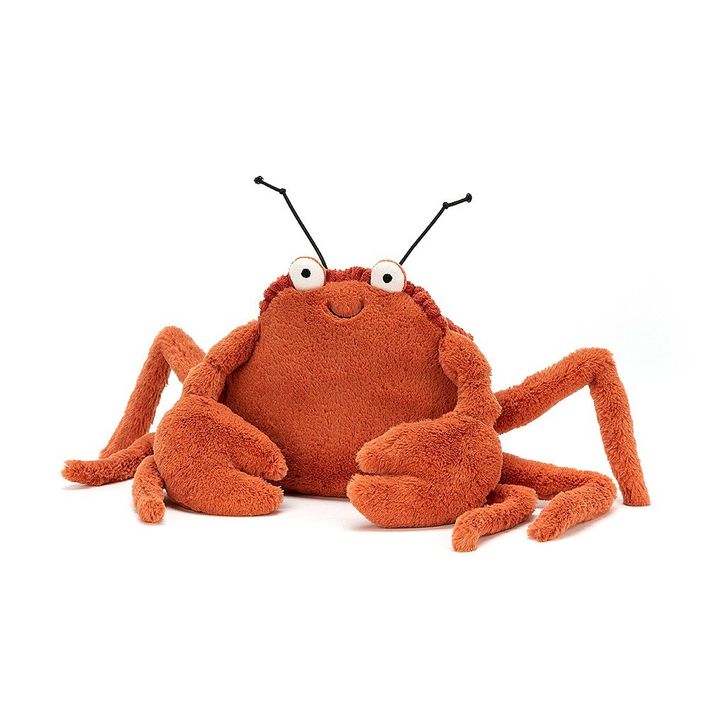 Jellycat: Crispin Crab (8")