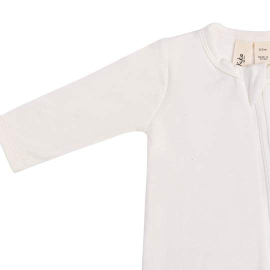 Kyte Baby Zippered Footie: Cloud