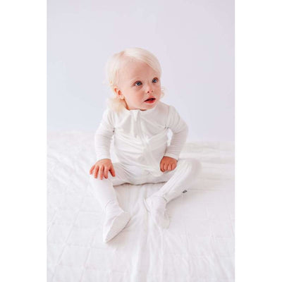 Kyte Baby Zippered Footie: Cloud