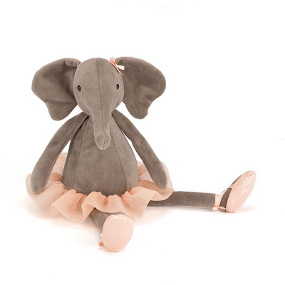 Jellycat: Dancing Darcey Elephant Medium (13")