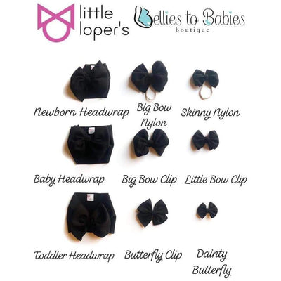 Little Lopers Bow: Sage (All Styles)