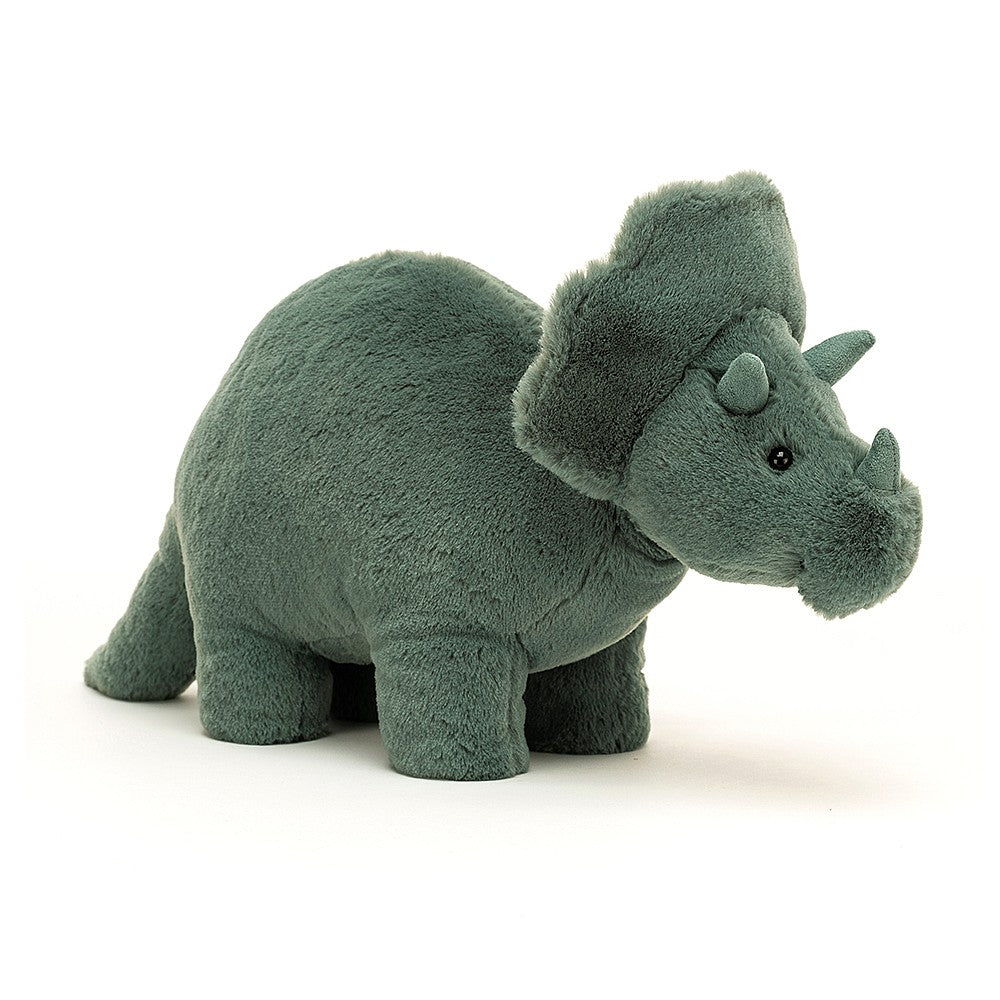 Jellycat: Fossilly Triceratops (Multiple Sizes)