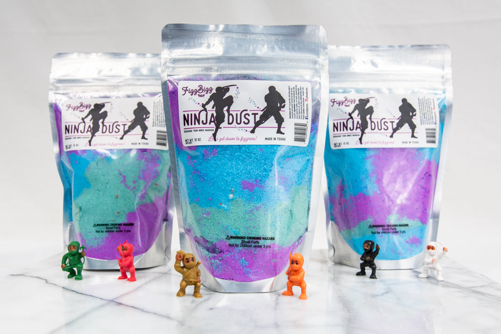 Fizz Bizz Kids Bath Salts: Ninja Dust