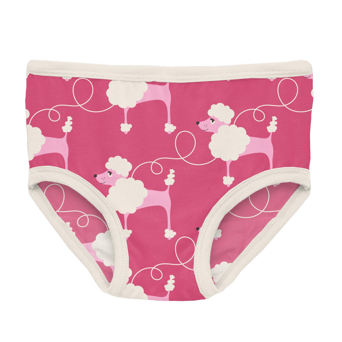 Kickee Pants Underwear Set of 3: Summer Sky Cheeseburger, Flamingo Poodles & Cotton Candy