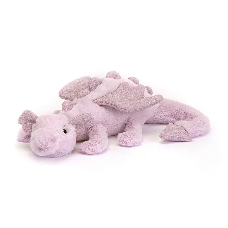Jellycat: Lavender Dragon (Multiple Sizes)