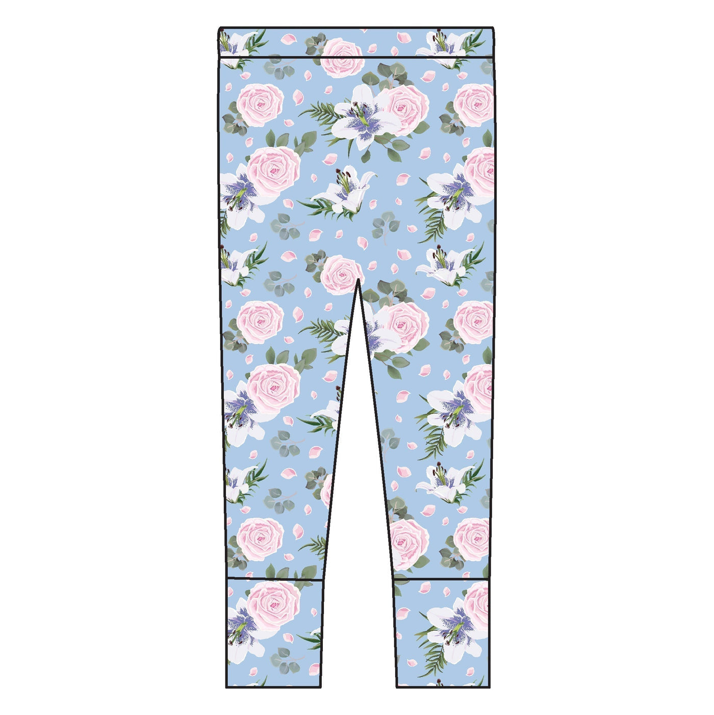 Laree + Co: Lillian Floral Bamboo Leggings