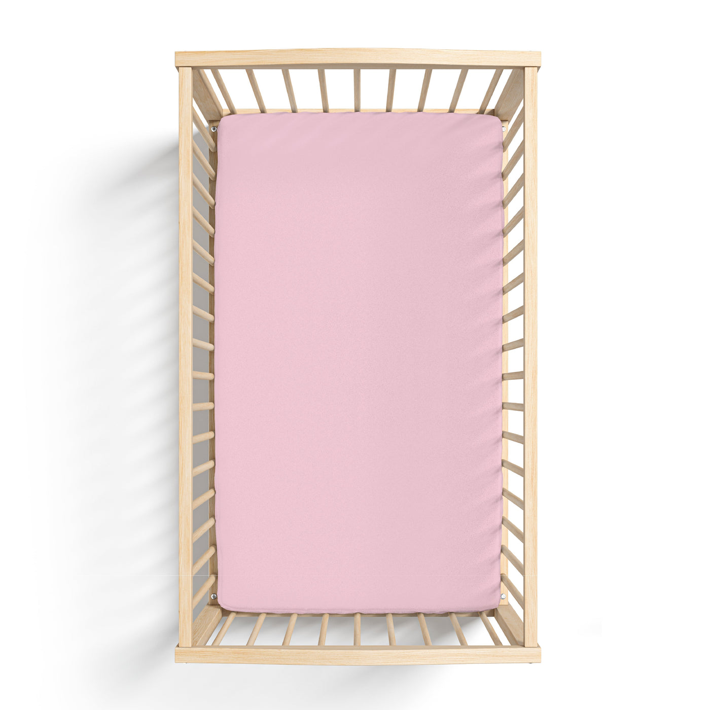 Laree + Co: Lillian Pink Bamboo Crib Sheet