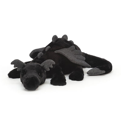 Jellycat: Onyx Dragon (Multiple Sizes)